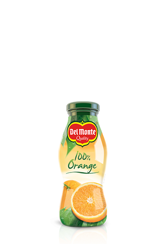 100% succo di frutta all'arancia